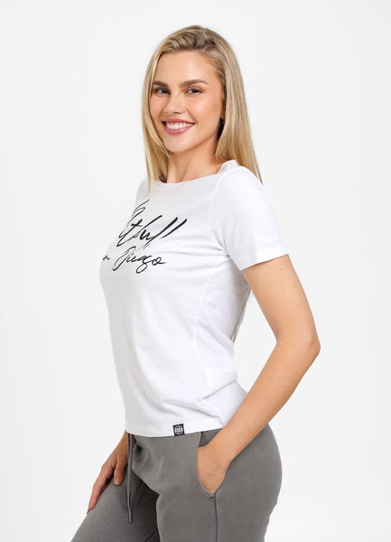Women's T-Shirt Pitbull SD - White