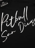 Damen T-Shirt Pitbull SD - Schwarz