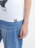 Damen T-Shirt PUPPY II - Weiß