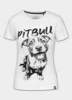 Damen T-Shirt PUPPY II - Weiß