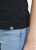Damen T-Shirt PUPPY II - Schwarz