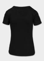 Damen T-Shirt PUPPY II - Schwarz