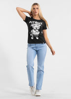 Damen T-Shirt PUPPY II - Schwarz