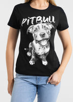 Damen T-Shirt PUPPY II - Schwarz