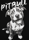 Damen T-Shirt PUPPY II - Schwarz