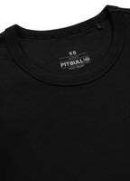 Damen T-Shirt Rib CROPPED - Schwarz