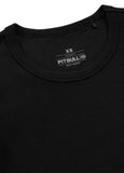 Damen T-Shirt Rib CROPPED - Schwarz