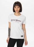 Damen T-Shirt SANTA MUERTE ROSE - Weiß