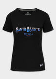 Damen T-Shirt SANTA MUERTE BLUE - Schwarz