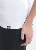 Women's Slim Fit T-Shirt SMALL LOGO - White