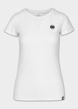Women's Slim Fit T-Shirt SMALL LOGO - White
