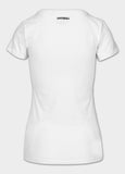 Women's Slim Fit T-Shirt SMALL LOGO - White