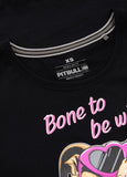 Damen T-Shirt SUNGLASSES DOG - Schwarz