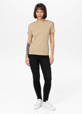Damen T-Shirt TAPE NUGGET - Sand
