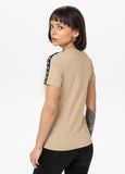 Damen T-Shirt TAPE NUGGET - Sand