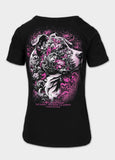 Damen T-Shirt TATTOO - Schwarz