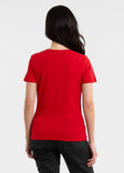 Damen T-Shirt USA CAL - Rot