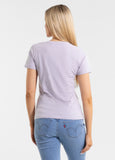Damen T-Shirt USA CAL - Lila