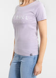 Damen T-Shirt USA CAL - Lila