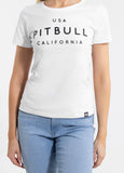 Damen T-Shirt USA CAL - Weiß