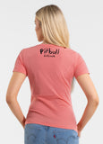 Damen T-Shirt WATERCOLOR - Korallenrot