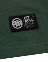 Men's T-Shirt Garment Washed USA CAL - Dark Green