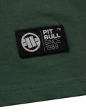 Men's T-Shirt Garment Washed USA CAL - Dark Green