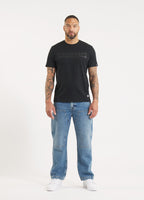 Herren T-Shirt All Black HILLTOP - Schwarz