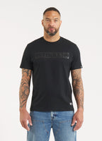Herren T-Shirt All Black HILLTOP - Schwarz