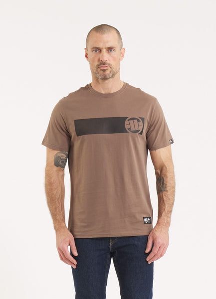 Men's T-Shirt CASINO - Dark Brown