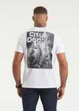 Men's T-Shirt CITY OF DOGS - White