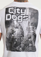Men's T-Shirt CITY OF DOGS - White
