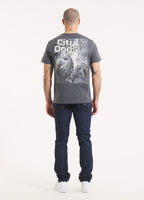 Men's T-shirt CITY OF DOGS - graphite