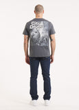 Men's T-shirt CITY OF DOGS - graphite
