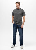 Herren T-Shirt Denim Washed MT. FUJI - Grau