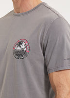 Men's T-Shirt Denim Washed OCEANSIDE - Grey