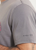 Men's T-Shirt Denim Washed OCEANSIDE - Grey