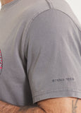 Men's T-Shirt Denim Washed OCEANSIDE - Grey