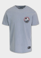 Herren T-Shirt Denim Washed OCEANSIDE - Blau