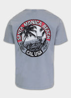 Herren T-Shirt Denim Washed OCEANSIDE - Blau