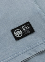 Men's Denim Washed T-Shirt OPEN BEACH - Light Blue