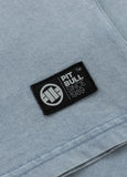 Men's Denim Washed T-Shirt OPEN BEACH - Light Blue