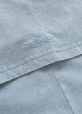 Men's Denim Washed T-Shirt OPEN BEACH - Light Blue