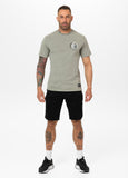 Men's t-shirt denim washed PLANET SURF - Dusty Salvia