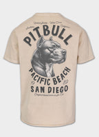 Men's T-Shirt Denim Washed Raw PACIFIC - Light Sand