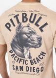 Men's T-Shirt Denim Washed Raw PACIFIC - Light Sand