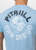 Men's T-Shirt DOG SD - Light Blue