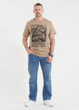 Men's T-Shirt DRIVE - Dark Sand