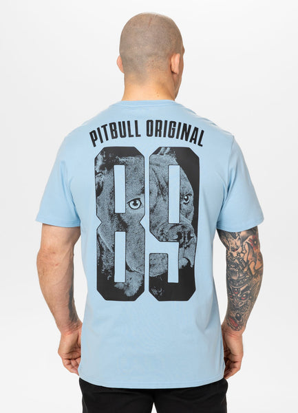 Men's T-Shirt EIGHTY NINE DOG - Light Blue