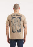 Herren T-Shirt EIGHTY NINE DOG - Dunkler Sand